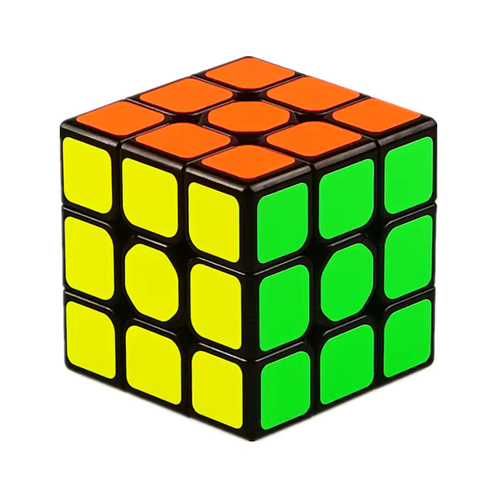 QiYi Sail W Professional 3x3 Speed Cube Puzzle – Smooth Stickerless Magic Cube Brain Teaser Toy for Kids & Adults