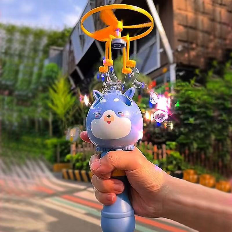 Cartoon Bubble Stick Toy – Manual Bubble Wand Maker for Kids Outdoor Fun & Parties