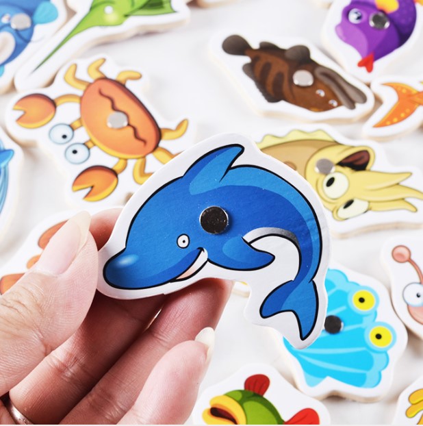 Wooden Animal Puzzle Board – Montessori Educational Jigsaw Learning Toy for Toddlers & Kids