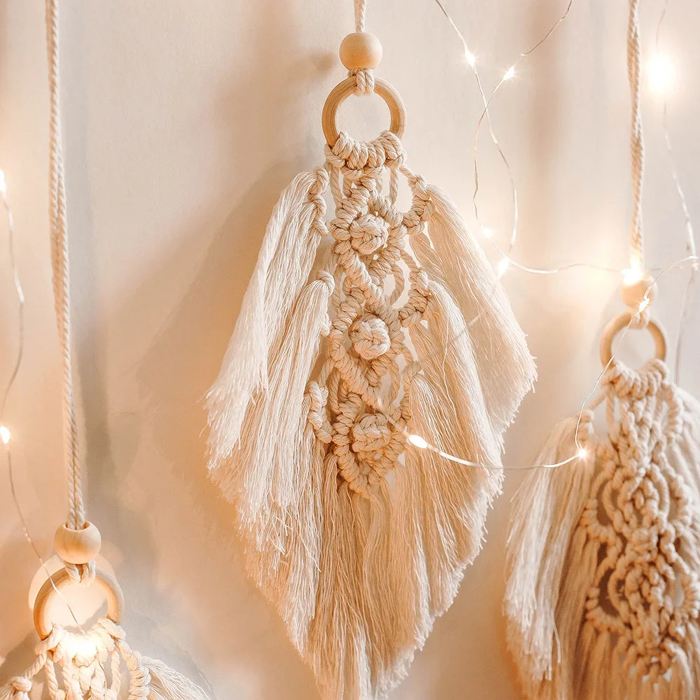 Macrame Wall Hanging Boho Home Decor Macrame Dream Catcher