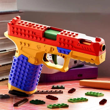 DIY Building Block Blaster Toy – Creative Construction Kit