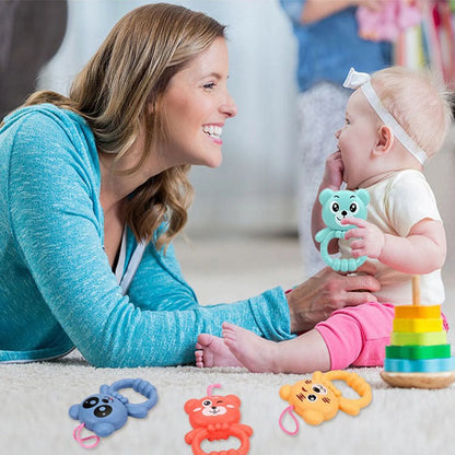 Baby Play Mat, 3 in 1 Baby Activity Play Mat Infant Play Gym Kids Musical Play Crawling Mat, Pink