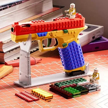 DIY Building Block Blaster Toy – Creative Construction Kit
