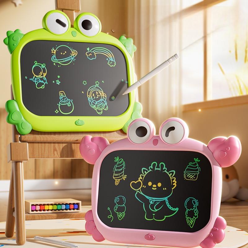 Kids LCD Drawing Board with Stand – Reusable Educational Writing & Doodle Tablet