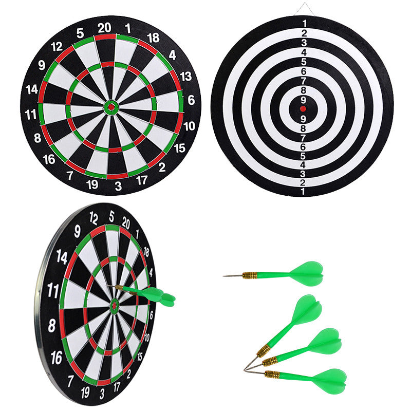 Professional Sisal Bristle Dartboard – Tournament Quality Steel Tip Dart Board for Indoor Games