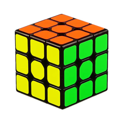 QiYi Sail W Professional 3x3 Speed Cube Puzzle – Smooth Stickerless Magic Cube Brain Teaser Toy for Kids & Adults