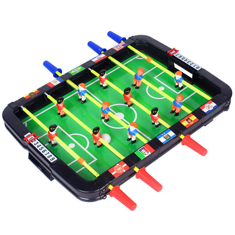 Mini Table Football Game for Kids & Family – Portable Desktop Soccer Board Game