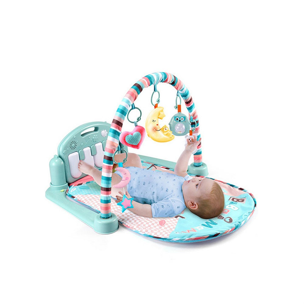 Baby Musical Play Gym Mat with Piano Keyboard – Activity Fitness Mat for Infants & Newborns