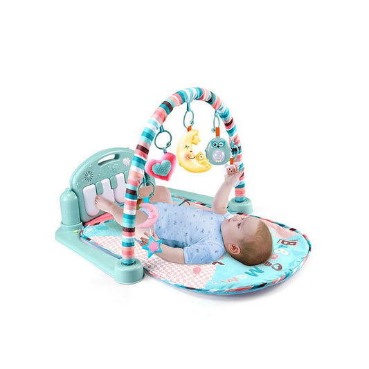 Baby Musical Play Gym Mat with Piano Keyboard – Activity Fitness Mat for Infants & Newborns