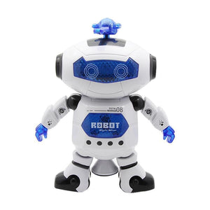 Smart Dancing Robot Toy with Music, LED Lights & Interactive Walking – Educational Robot for Kids