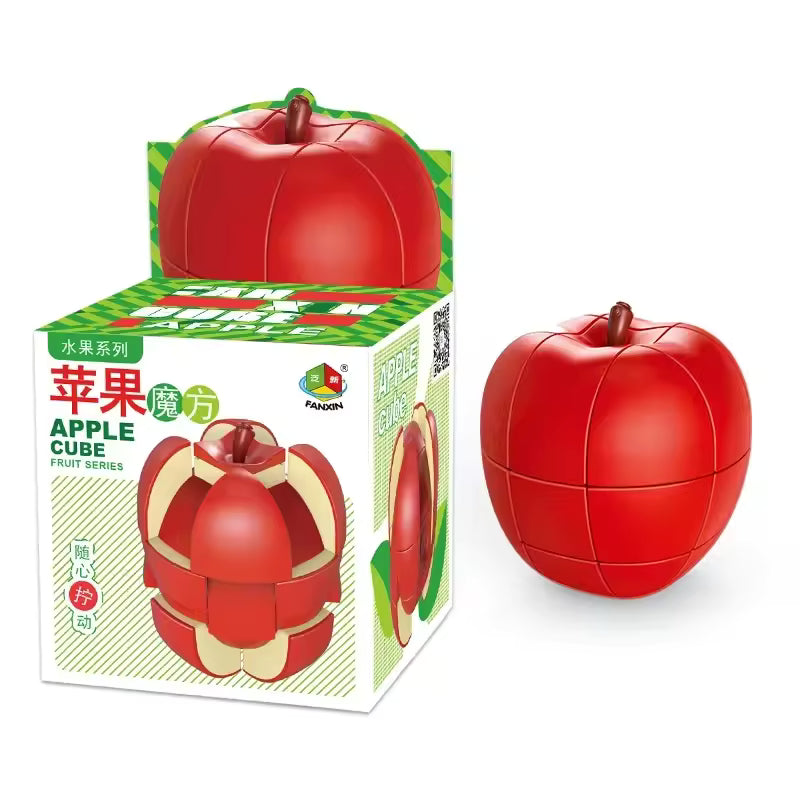 FanXin Fruit Shape 3x3 Speed Cube | Educational Puzzle Cube for Kids & Adults