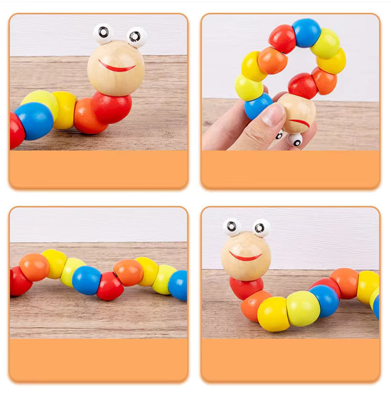 8-in-1 Wooden Educational Toy Set for Kids – Colorful Early Learning & Montessori-Inspired Activities