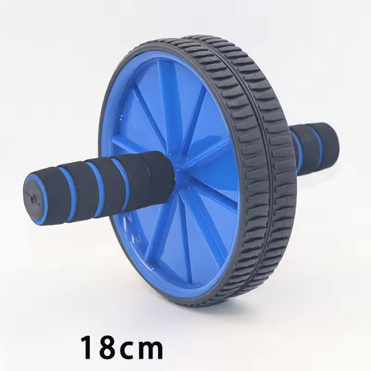 Dual Wheel Ab Roller | Non-Slip Core Strength Training Exercise Wheel for Home Gym Fitness