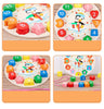 8-in-1 Wooden Educational Toy Set for Kids – Colorful Early Learning & Montessori-Inspired Activities