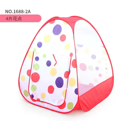 Portable Kids Play Tent – Foldable Indoor Outdoor Princess Castle Playhouse for Boys & Girls