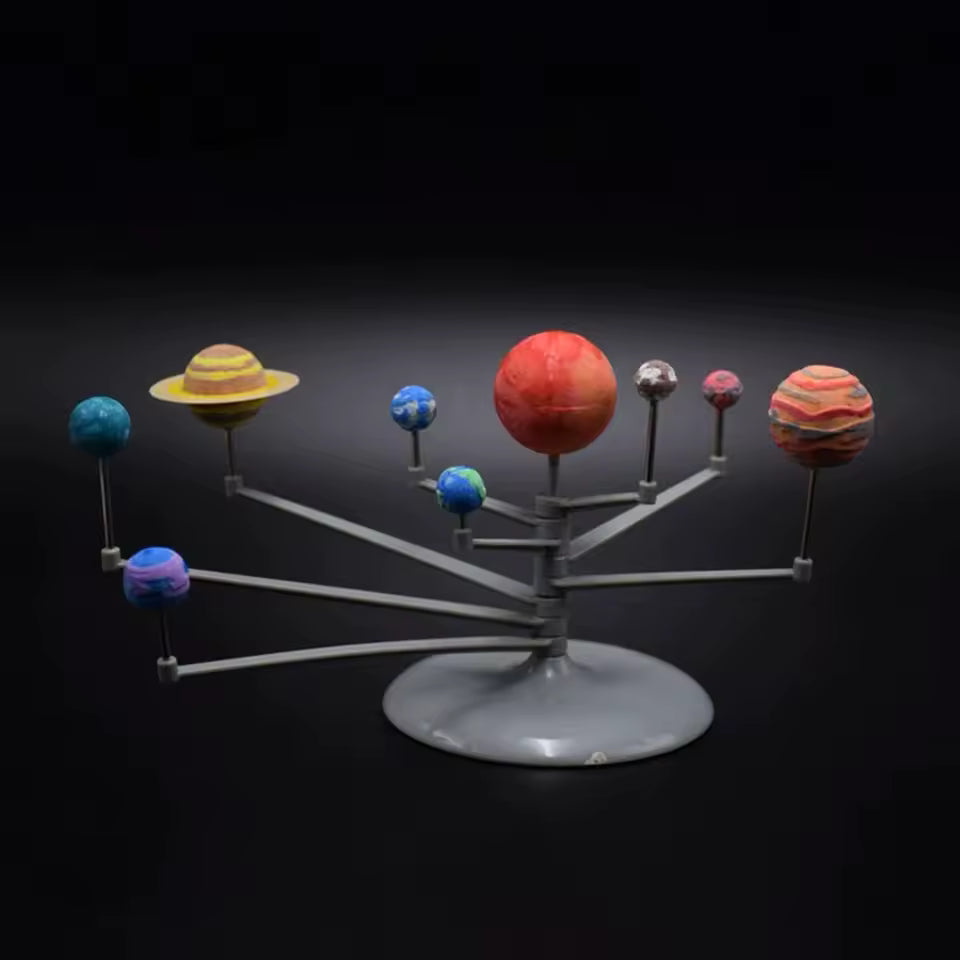 Kids DIY Solar System Painting Kit – Educational Planet Model Craft Set for Children STEM Science Learning Toy