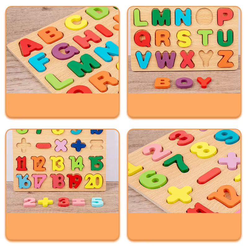 8-in-1 Wooden Educational Toy Set for Kids – Colorful Early Learning & Montessori-Inspired Activities