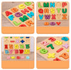 8-in-1 Wooden Educational Toy Set for Kids – Colorful Early Learning & Montessori-Inspired Activities