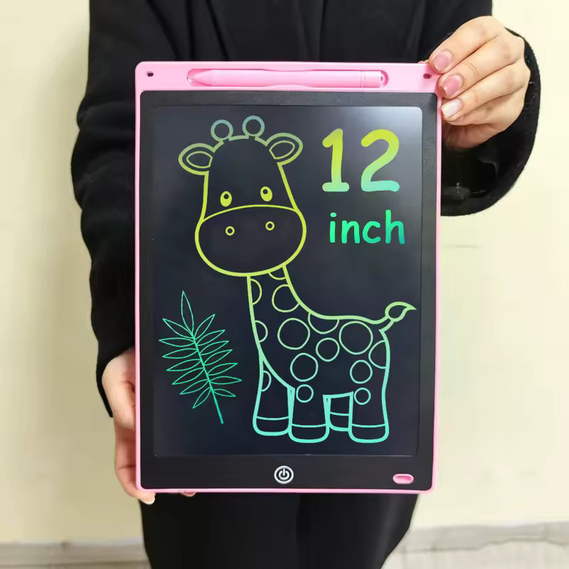12 inch electronic drawing board LCD writing tablet educational toy Kids Graffiti Sketchpad Handwriting Blackboard Gift