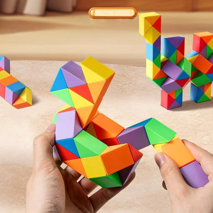 Dingsheng 24/36/48/60/72 Segments Magic Rule Snake Puzzle