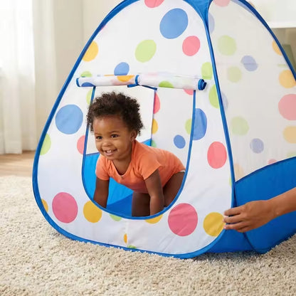 Portable Kids Play Tent – Foldable Indoor Outdoor Princess Castle Playhouse for Boys & Girls