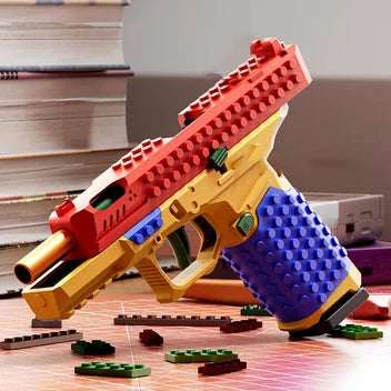 DIY Building Block Blaster Toy – Creative Construction Kit