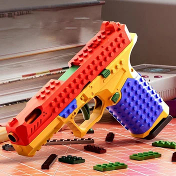 DIY Building Block Blaster Toy – Creative Construction Kit